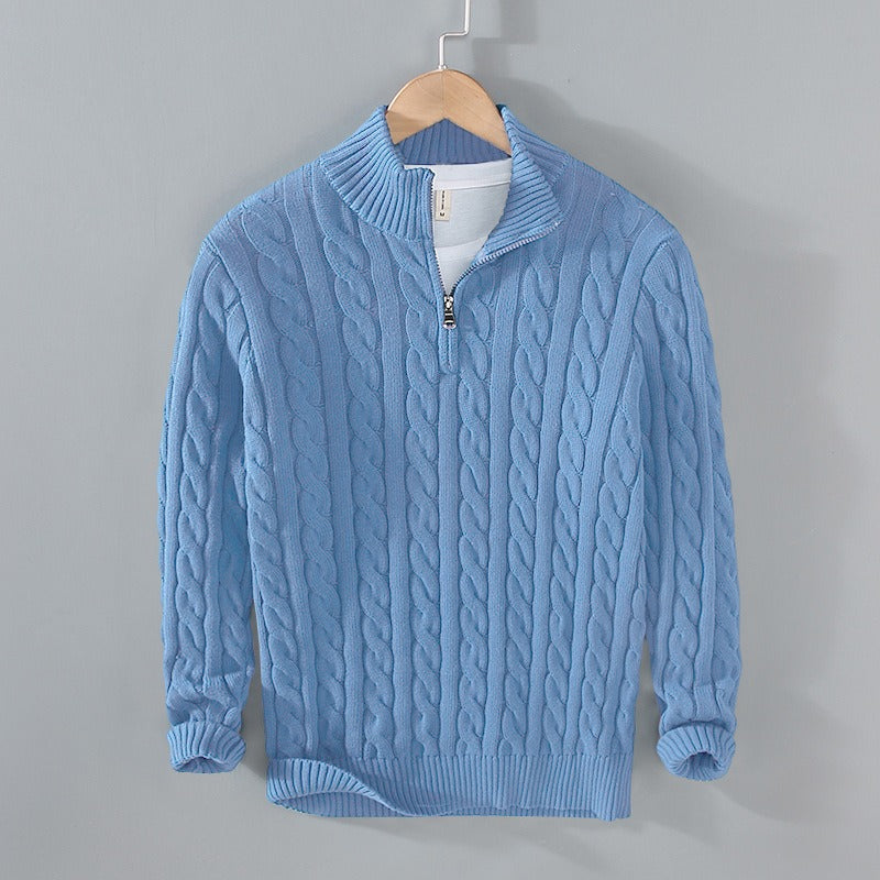 Lorenzo Wool Quarter-Zip