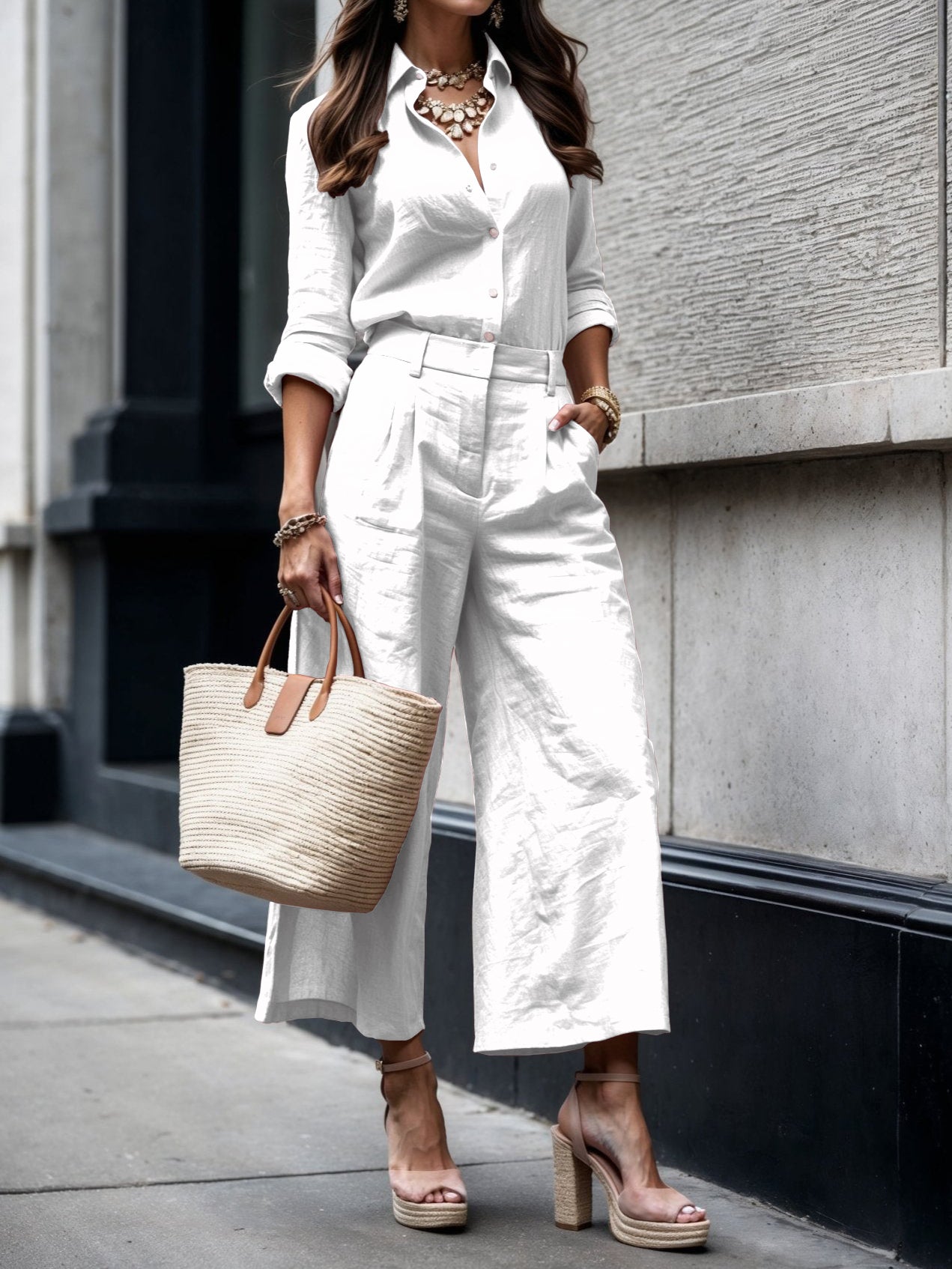 Capri Linen Set