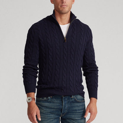Lorenzo Wool Quarter-Zip