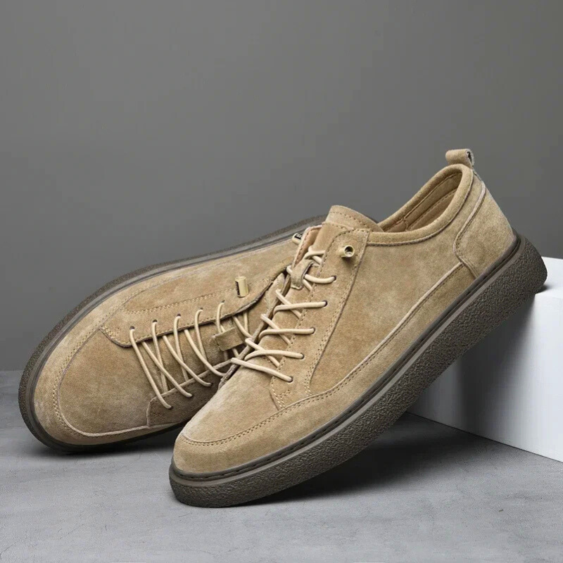 Harrow Leather Trainers