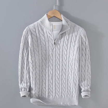 Lorenzo Wool Quarter-Zip