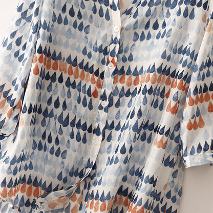 Rhodi Mist Blouse