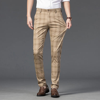 Kensington Tailored Check Trousers