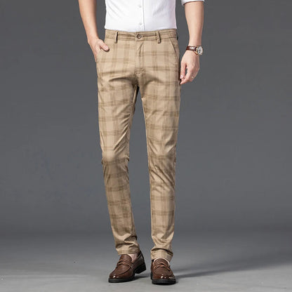 Kensington Tailored Check Trousers