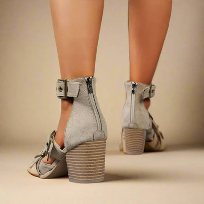 Chester Buckle Heels