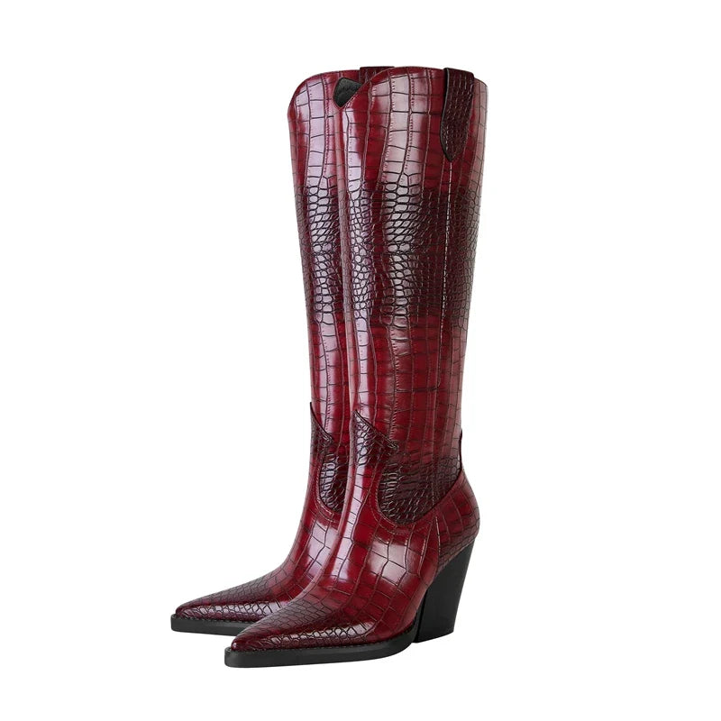 Kensington Leather Boots