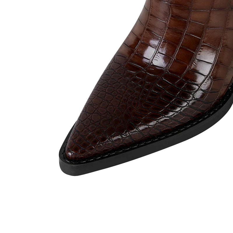 Kensington Leather Boots