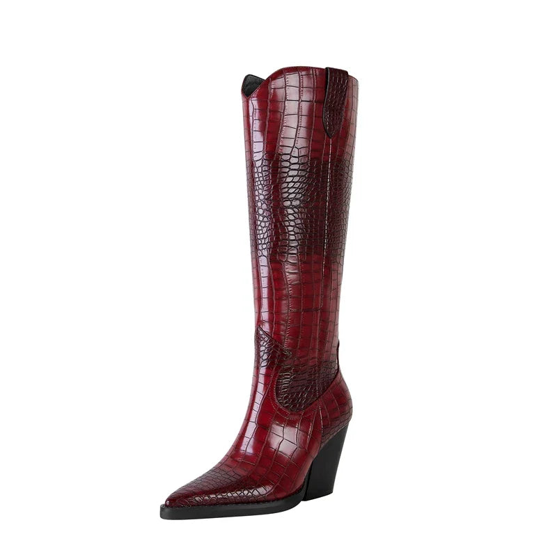 Kensington Leather Boots