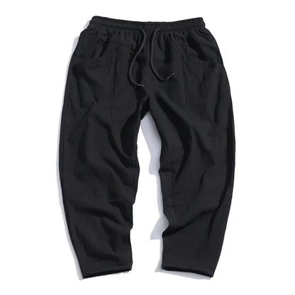 Luca Linen Cropped Trousers