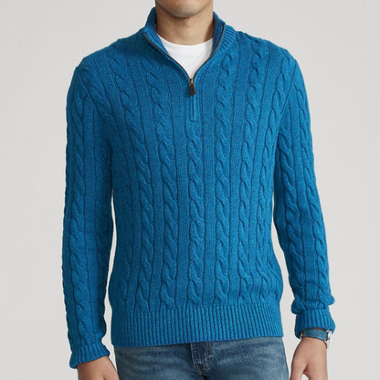 Lorenzo Wool Quarter-Zip