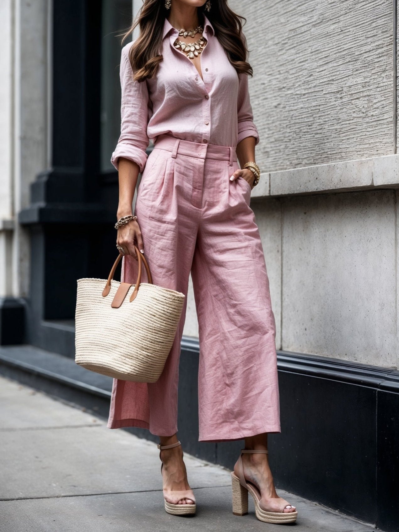 Capri Linen Set