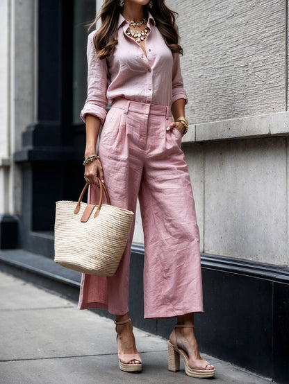 Capri Linen Set