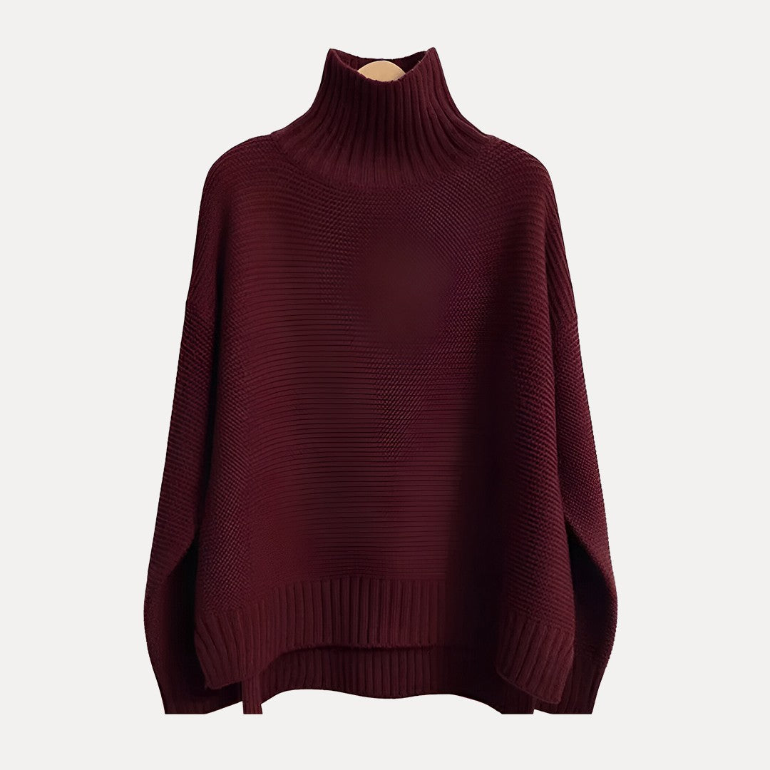 Lenora Wool Turtleneck Sweater