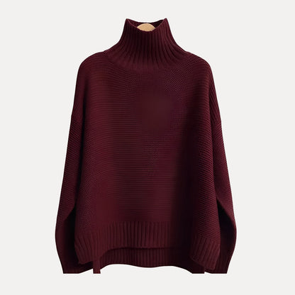 Lenora Wool Turtleneck Sweater