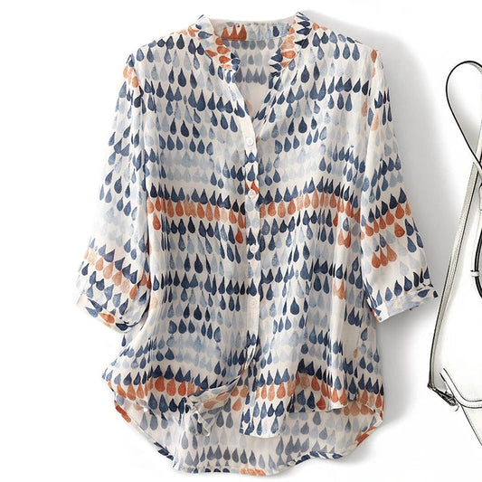 Rhodi Mist Blouse