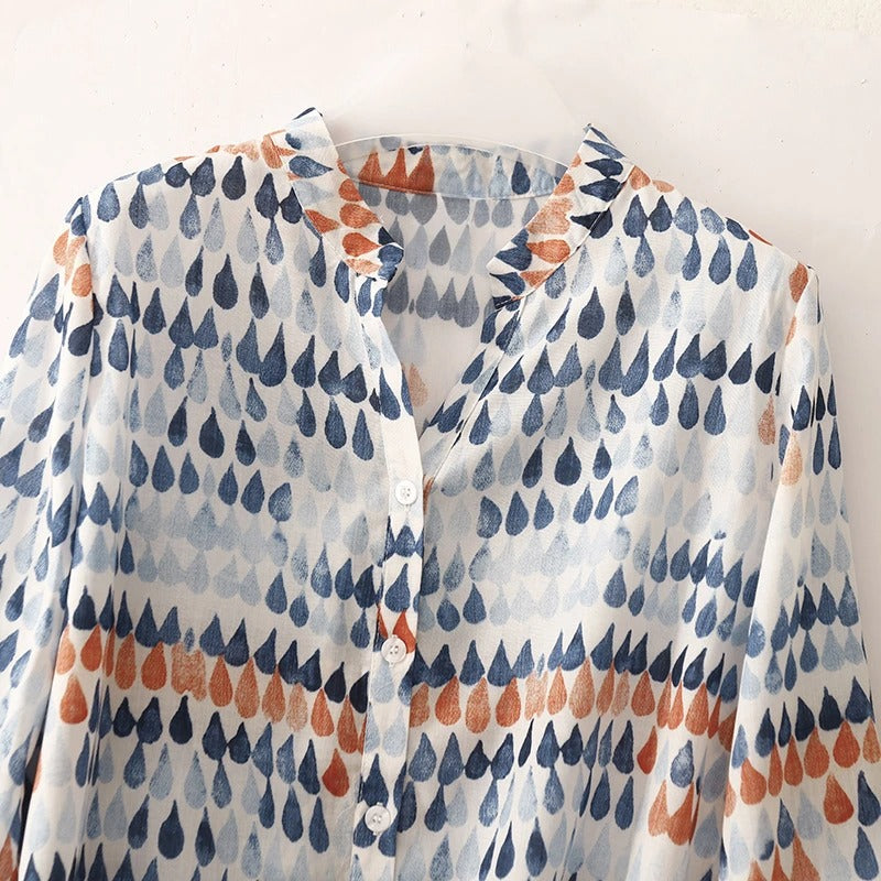 Rhodi Mist Blouse